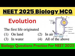 Evolution MCQ | Biology MCQ 2025 | NEET 2025 MCQ | Class 12 Biology MCQ | Dr. Atlantis