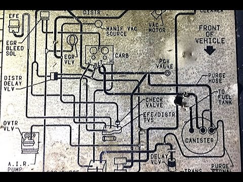 EMISSIONS , VACUM AND CANISTER DELETE 1985 C10 305/350