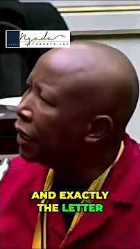 “I hope South Africans can see the dishonesty,” Malema told the Phala Phala impeachment committee