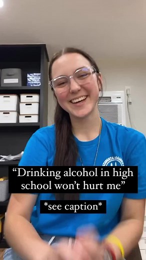 Drinking a little alcohol as a teenager won’t hurt, right?? - WRONG Drinking alcohol before your brain is fully developed at 25 years old causes permanent brain changes! Even the smallest amount of alcohol use before 25 may have INTENSE affects on brain development, and often leads to alcohol addiction! Protect your brain and stay alcohol free! - - - #sadd #studentsagainstdestructivedecisions #alcoholfree #besafe #protectyourbrain #students