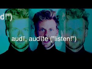 Latin imperatives song