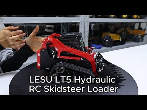 REVIEW of the 1/14 LESU Aoue LT5 Hydraulic RC Skid-Steer Loader - Is It Worth It?