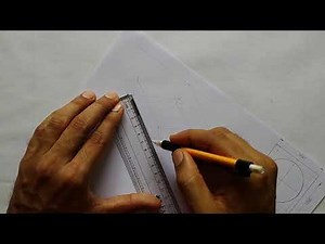 Problem 4.20 KTU-Engineering Graphics-Module-4; Isometric Projection