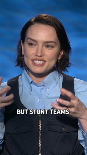 Daisy Ridley was inspired by watching The Fall Guy - when has a movie inspired you to try something new? 🤩 #DaisyRidley #YoungWomanAndTheSea | Collider.com