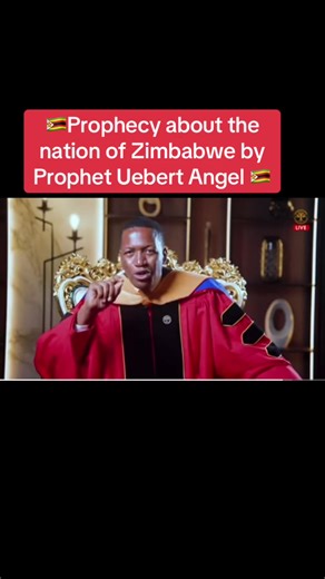Prophet Uebert Angel Prophecies Shake Zimbabwe Public debate intensified across Zimbabwe on Thursday night as more than 200,000 viewers tuned in across three online platforms to follow the latest address by Prophet Angel, a religious figure whose pronouncements regularly spark national attention. Widely described by supporters and critics alike as having the largest catalogue of prophecies believed to have come to pass, Angel is often referred to as the “father of prophets.” His remarks drew att
