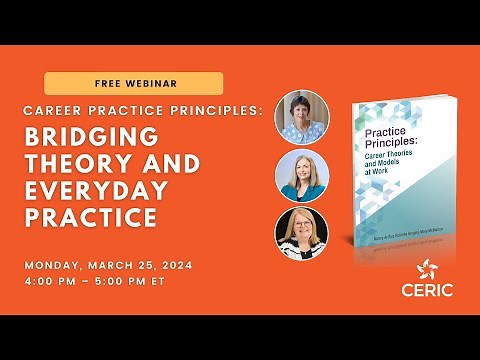 Career Practice Principles: Bridging Theory and Everyday Practice