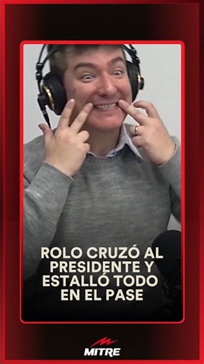 Rolo confronted the President and everything exploded on El Pase