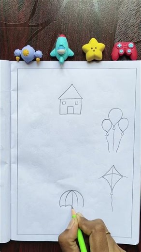 how to draw non living things easy drawing #drawing #shorts