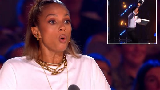 BGT shock as contestant falls off the stage and crashes into a cameraman
