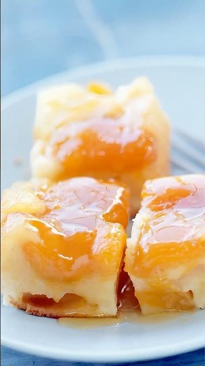 Upside-Down Apricot Cake ⭐ #Upside-Down #ApricotCake