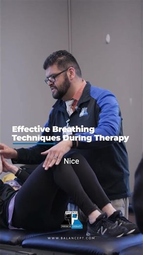 Effective Breathing Techniques During Therapy #balancephysicaltherapy