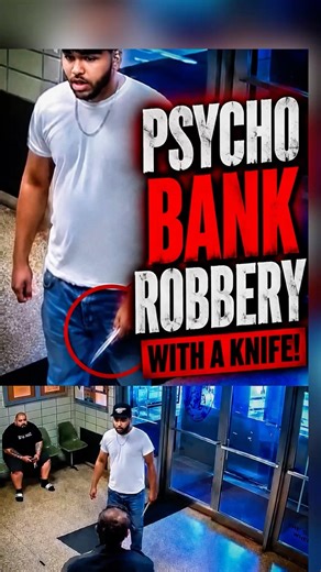 Psycho Tried To Rob The Bank… WRONG GUY! INSTANT Knockout! #boxing #martialarts #selfdefense #mma