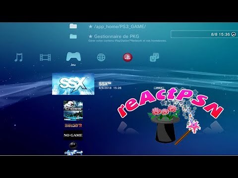 TUTO FR UTILISER reActPSN & PSNstuff CORRECTEMENT SUR CFW (jeux PSN gratuit)