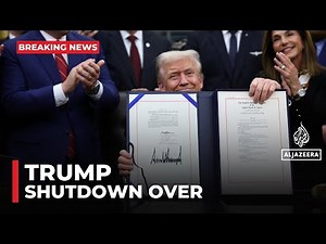 Trump signs bill, promises affordability