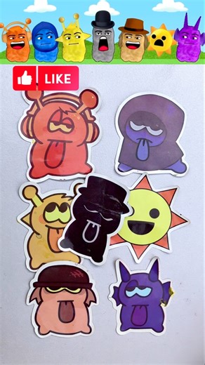 Incredibox Sprunki - Nuggets Edition (Mod) color mixing #incredibox #sprunki #satisfying #nuggets