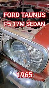 ✅️1965 Ford Taunus P5 17M Sedan. A unicorn made in Cologne. #fordtaunus