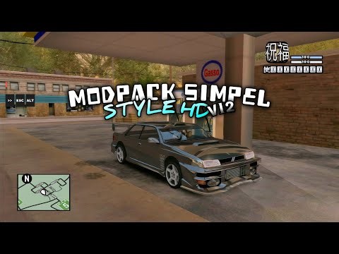 MODPACK SIMPEL STYLE HD V12 | 170MB DOANG TAPI HD?! |GTA SAMP ANDROID
