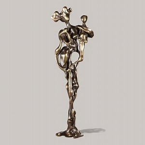 3.5K views · 91 reactions | “David’s sculpture’s weren’t literal—they had feeling and emotion. So much of the work was about connection and raw, tender, sensitive feelings.”— Sybil Yurman. - This bronze statue, welded by David Yurman in 1982 to honor the birth of his son Evan, portrays the irrevocable and emotional bond between the mother and a child. - Mother and Child, 1982. Bronze Direct Welded Sculpture by David Yurman. | David Yurman | Facebook
