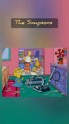 Getting the new vacuum bags _The Simpsons