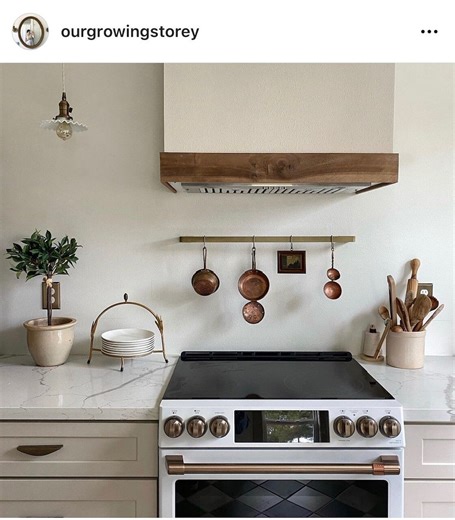 Wall Mounted Utensil Rack With S Hooks, Pots and Pan Organization, Many Colors and Lengths - Etsy