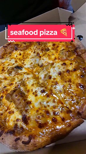 Delicious Seafood Pizza with Red Thai Sauce | Seafood Pizza Recipe