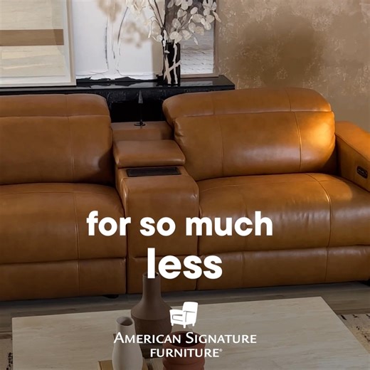 With fan-faves Soho and Chapman, you get more options, more kick-back reclining and more luxurious comfort in every sit. | American Signature Furniture