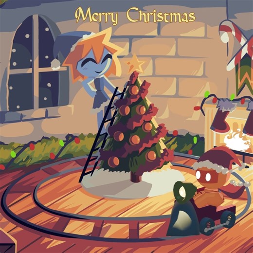 Gildedguy on Instagram: "Merry Christmas yall! This is our part for the Dojo Christmas tree collab. I also wrote a lil post on Patreon on how we made it (free to view): https://www.patreon.com/posts/merry-christmas-145852586"