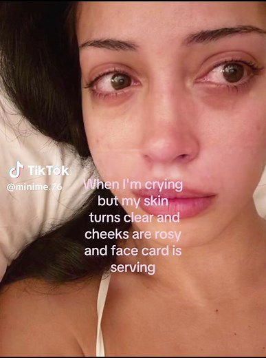 The Beauty Behind Tears: Rosy Cheeks and Clear Skin