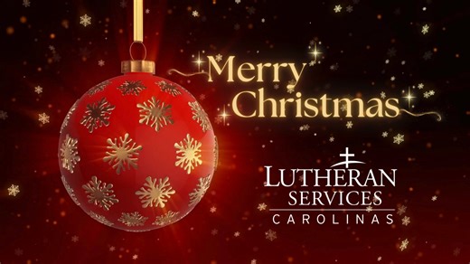 ✨ Merry Christmas from Lutheran Services Carolinas! ✨ As we celebrate the joy and hope of this season, may you feel the warmth of Christ’s love and the kindness of community. Thank you for being part of the LSC family. Wishing you peace, joy, and blessings today and always. ❄️❤️ | Lutheran Services Carolinas