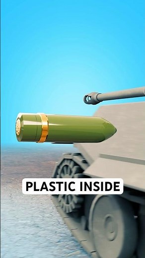HESH Rounds Explained—Anti-Tank Weapon Tech? #shorts