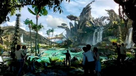 Disney Reveals First Look Avatar Land Concept Art for Disneyland