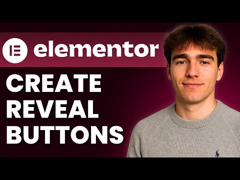 How To Create Social Sharing Or Menu Reveal Buttons In Elementor (Tutorial 2026)