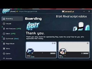 Roblox Rivals 8bit script