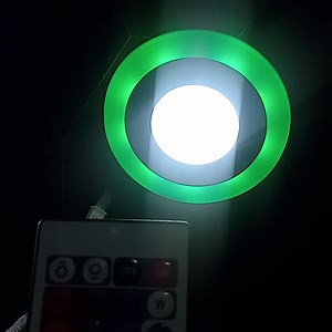 RGB Multicolored recessed panel lights with 16 different shades to choose from and also comes with a remote control Available in ▪︎ 3 3w @ 550/= ▪︎ 6 3w @ 850/= ▪︎ 12 4w @ 1500/= Talk to us today on 0110032195/0110032192 #tungstenelectricals #rgblights #shoponline | Tungsten Electricals Limited.