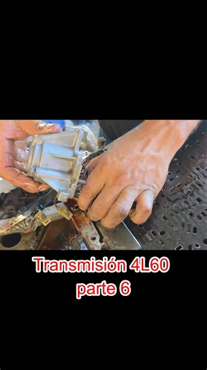 Junta metálica del cuerpo de válvulas, transmisión automática 4L60 Chevrolet Colorado