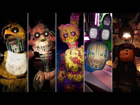 FNAF Security Breach - TJOC Final Stage (Ignited Animatronics)