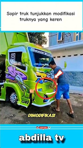 This man shows off his cool modified truck #shortvideo #shorts