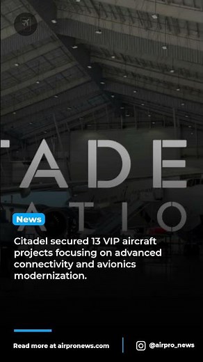 Citadel Aviation's 13 VIP Aircraft Projects Revolutionize Connectivity