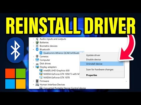 How to Reinstall Bluetooth Drivers on Windows (Microsoft Method) – Full Guide