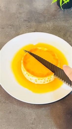 5 ingredients Viral Caramel Pudding 🍮 full recipe in description #shorts #viral #trending #dessert