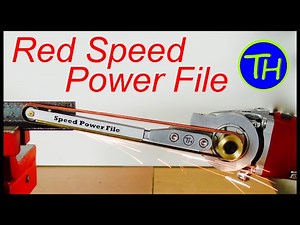 Red Speed | Power File | Angle Grinder Hack | Grinder Attachment