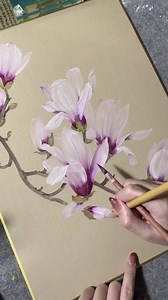 13K views · 273 reactions | Chinese Painting: Magnolia | Beautiful places in China | Facebook