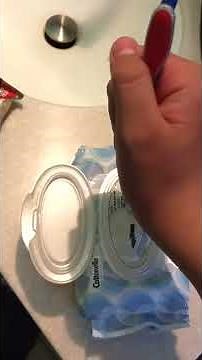 How to open cottonelle wipes