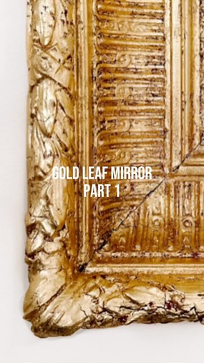 19K views · 157 reactions | Good Mirror Refinish Part 1 #mirror #antiquemirror #goldleaf #hometakestime #antique #antiquemirror #vintage #diy #diyhomedecor | Lauren's Handmade Home | Facebook