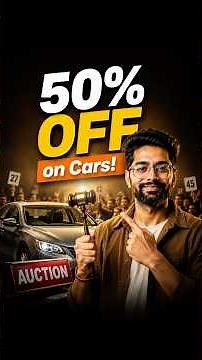 How to Buy Bank Auction Cars at 50% Discount in India! 🚗🔥