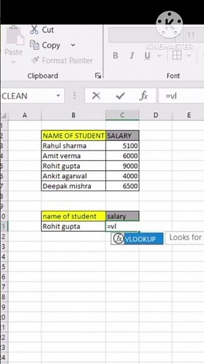 Vlookup function in excel, simple trick