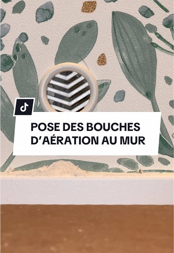 Installation de bouches d’aération : bricolage et découverte