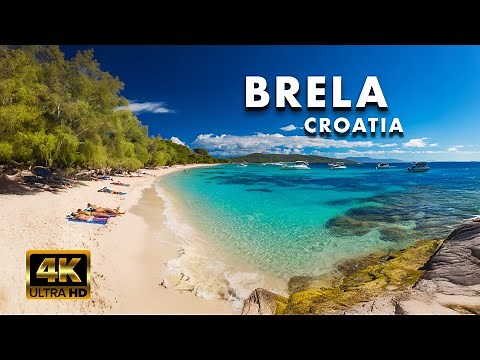 Why Brela is Croatia’s Most Stunning Beach Destination! 🌊🇭🇷 Brela Beach Walk [4k]