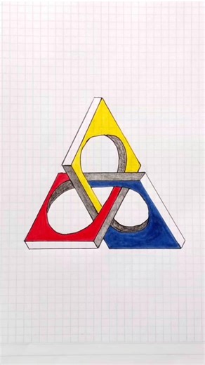 Easy and simple 3D drawings #3d #drawing #art