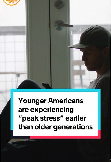 Gen Z and Millennials are experiencing “peak stress” much earlier than older generations, a survey found, with younger Americans citing finances, politics, work and physical health as the top causes of burnout. Most people burn out at around 42 years old — but Gen Z and Millennial adults say their highest point of stress happens at age 25. #genz #millennials #burnout #stress